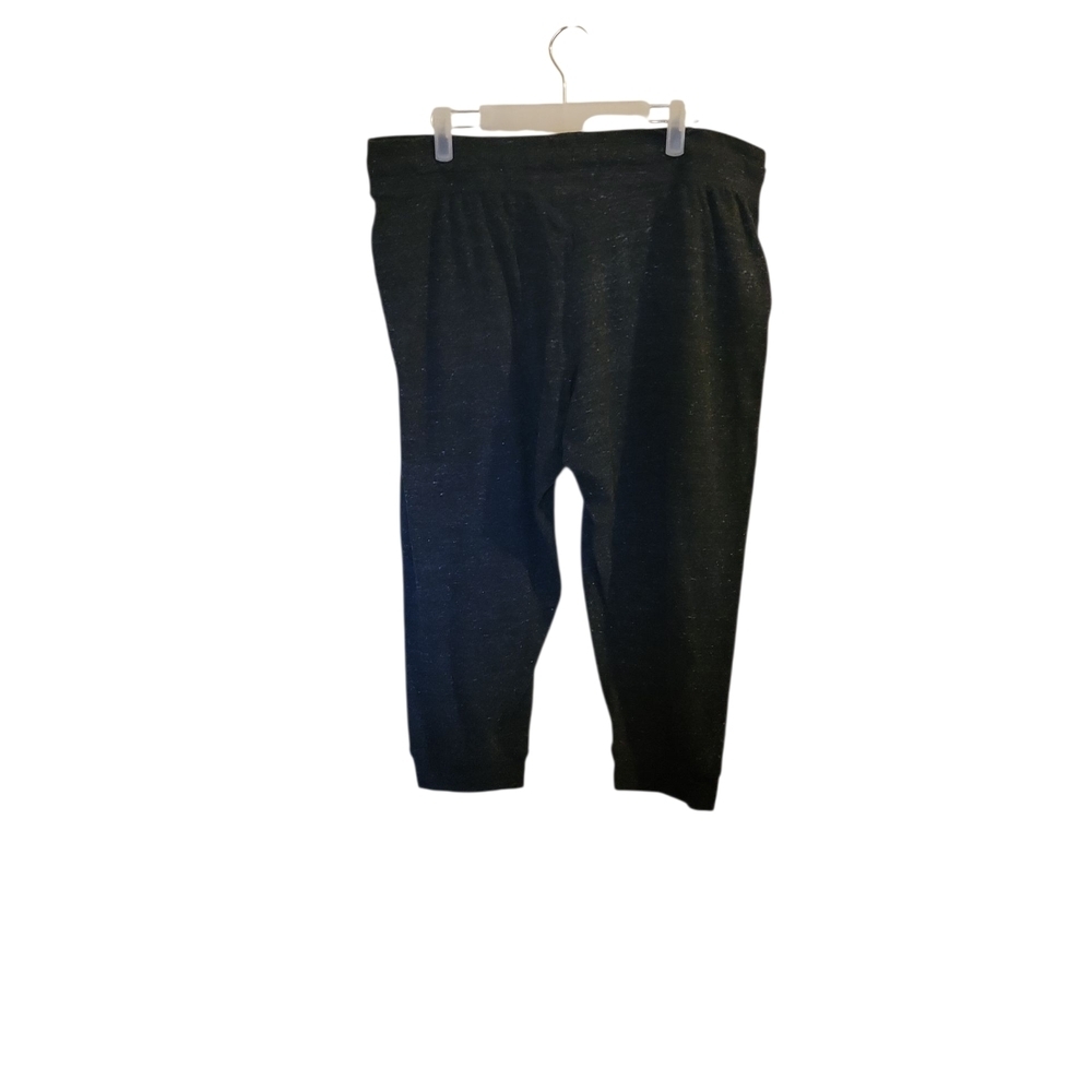 Nike Womens Dark Gray Cropped Joggers Size XL - Picture 2 of 4